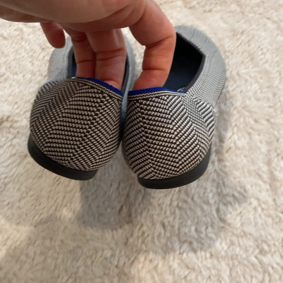 Rothys The Flat Slip On Ballet Shoes size 7 Herringbone - Picture 7 of 10